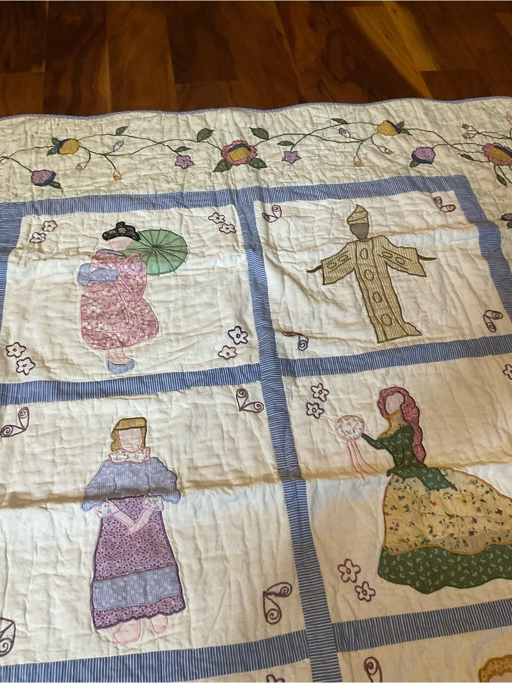 Legacy Home Furnishings 60”x50” Dollhouse Throw Quilted Blanket Limited Ed QVC